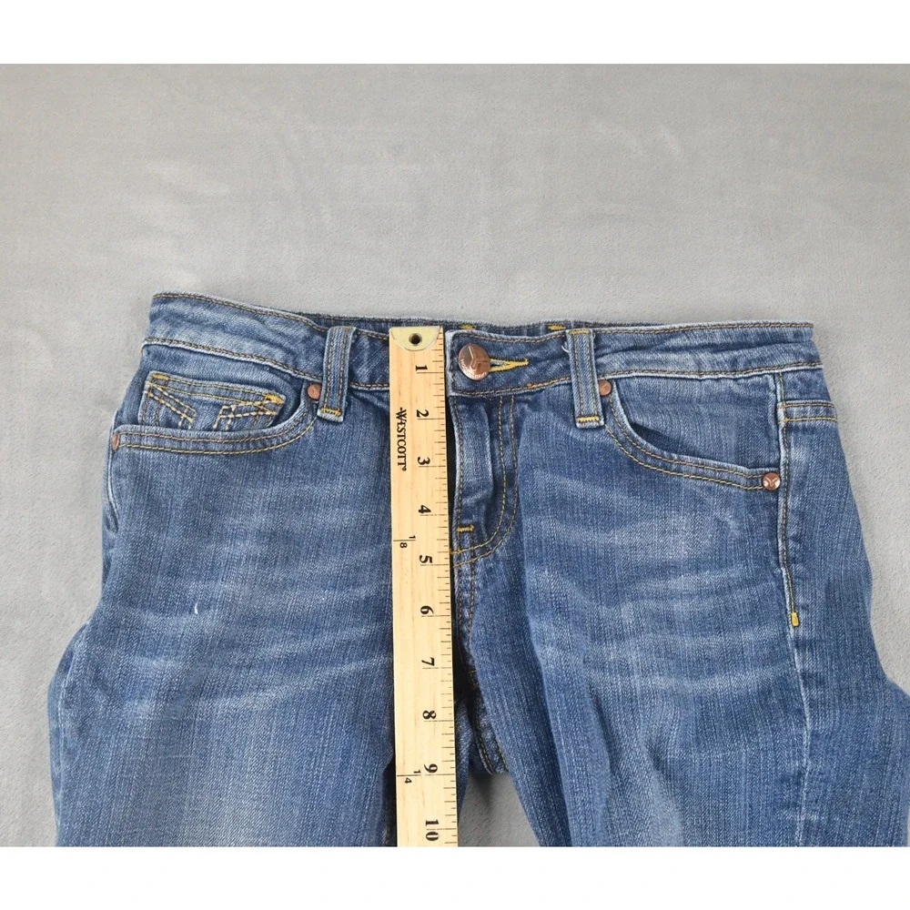 American Eagle Jeans Womens 5/6 (28x29) The Dublin Skinny Blue Denim